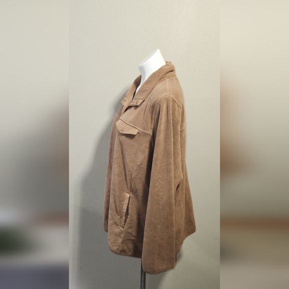 NEW 32° Heat 1/4 Button Sweater Women's Size XXL - Picture 2 of 6